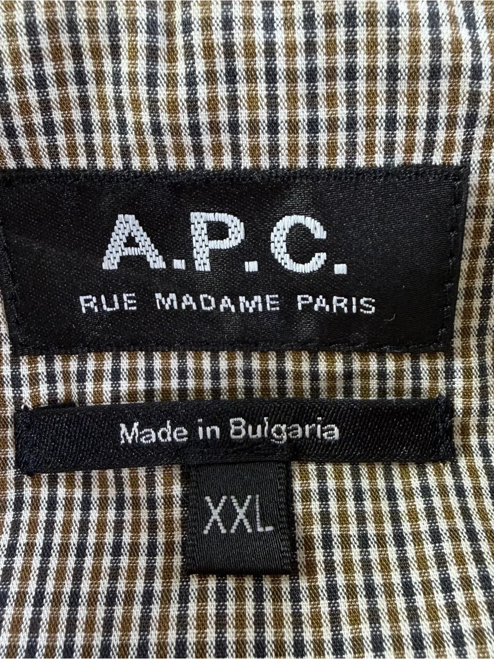 A.P.C. Paris Gilles Corduroy Sherpa Collar Bomber Jacket XXL Fits Men’s US XL
